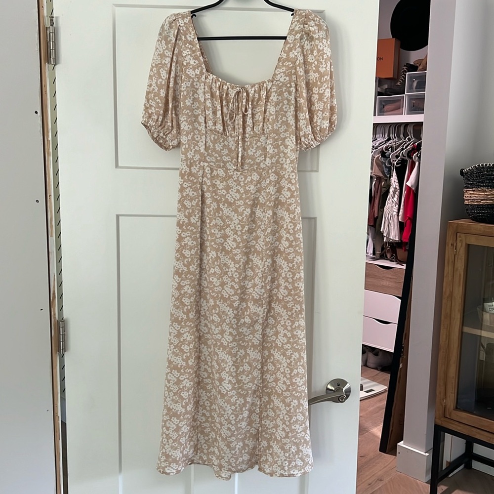 Milkmaid style dress